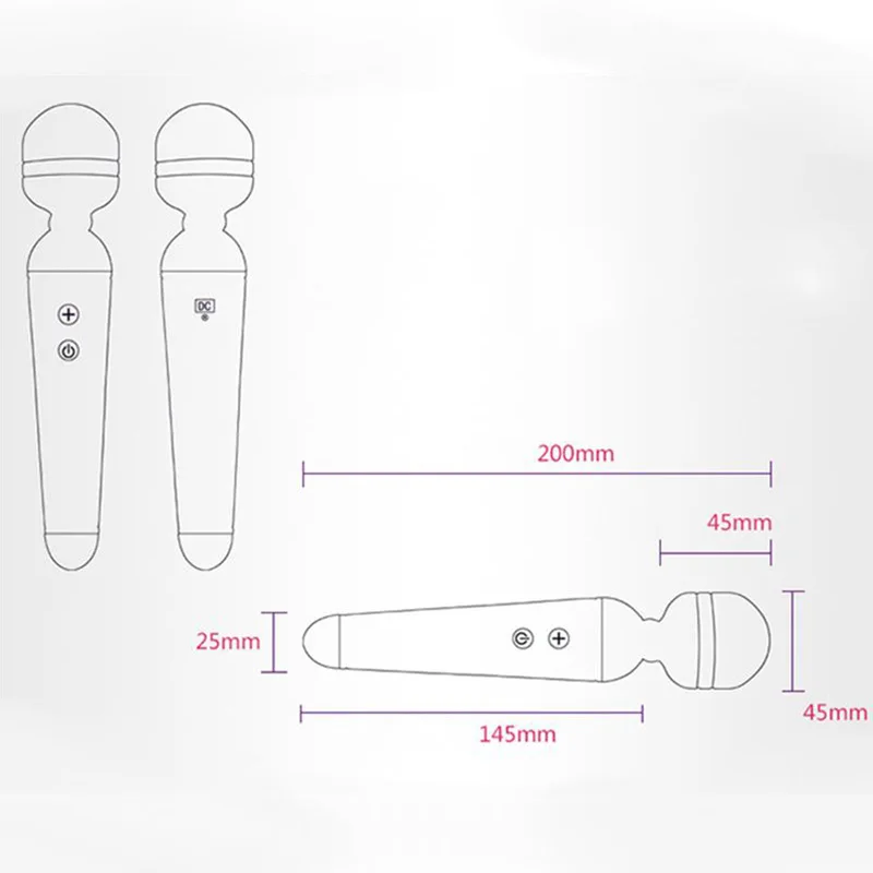 QISE мульти скоростной вибратор волшебная палочка вагинальный клиторальный флирт