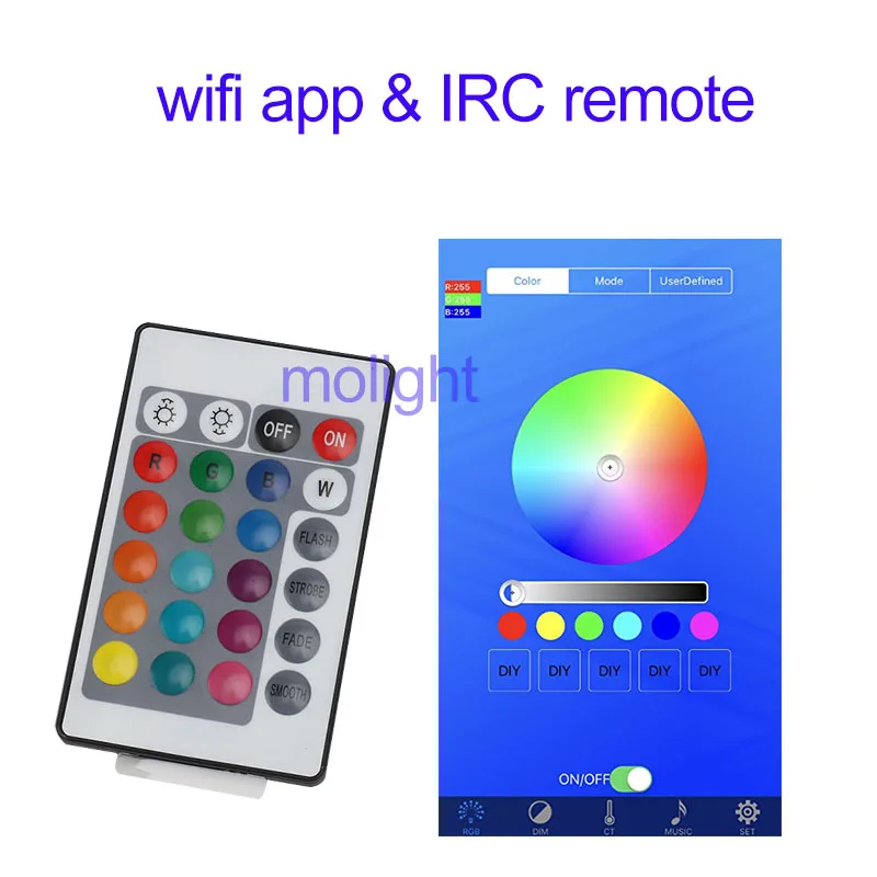 RGBWA UV PAR Light Беспроводной плоский прожектор dmx Flat Par 12*18 Вт Батарея светодиодный