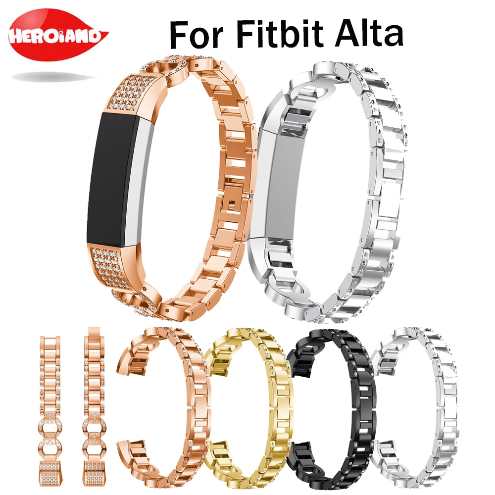2018 New Arrival  Stainless Steel Strap Watch Band Replacement Strap For Fitbit Alta /Alta HR Bracelet Belt Accessory watchband