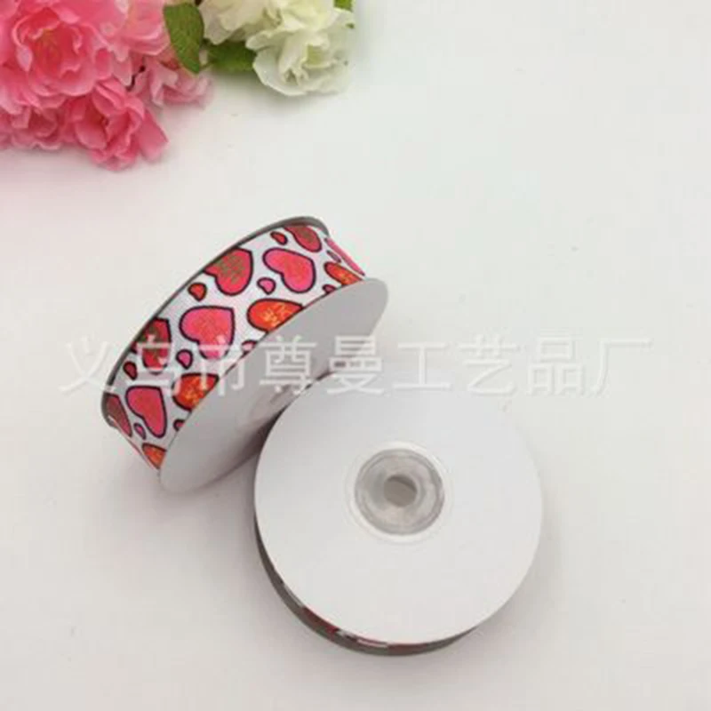 DIY тесьма лента цифровая печать сублимационная в форме сердца подарок на день