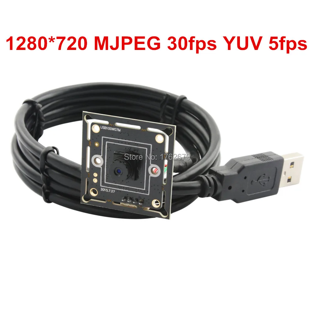 M7 45 градусный объектив MJPEG 30fps 1280X720 высокоскоростной USB 2 0 Ominivision OV9712 чипы модуль