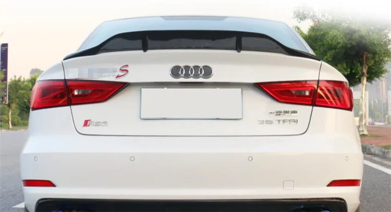 Спойлер из углеродного волокна для Audi A3 S3 RS3 2014 15 16 17 18 2019 высококачественные