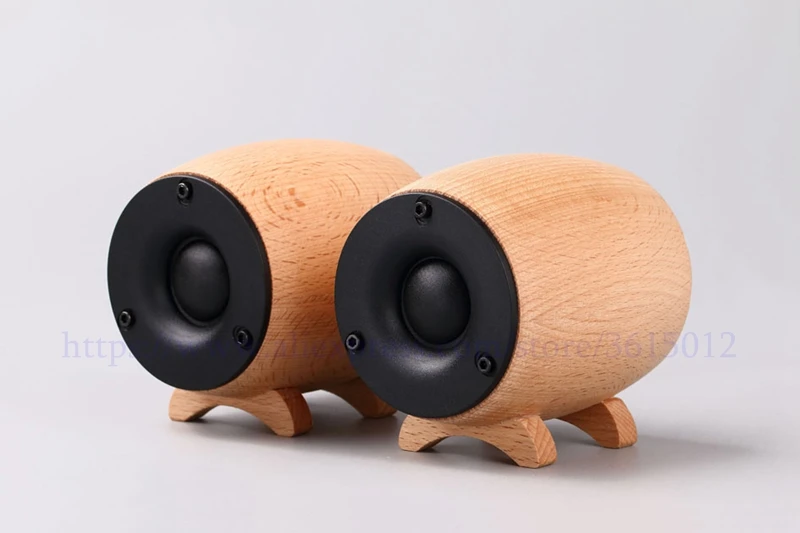 1 или 2 х Твердый Деревянный HIFI динамик супер высокий звуковой бокс домашний