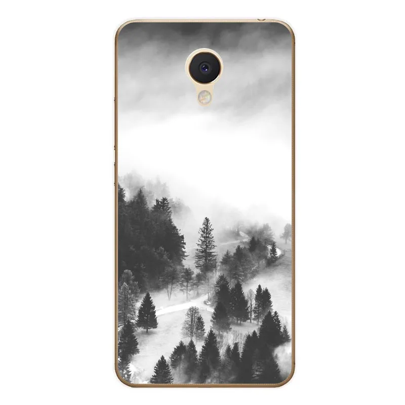 Meizu m3s mini Case Silicon map view Painting Soft TPU Back Cover for m3 Protect Phone cases |