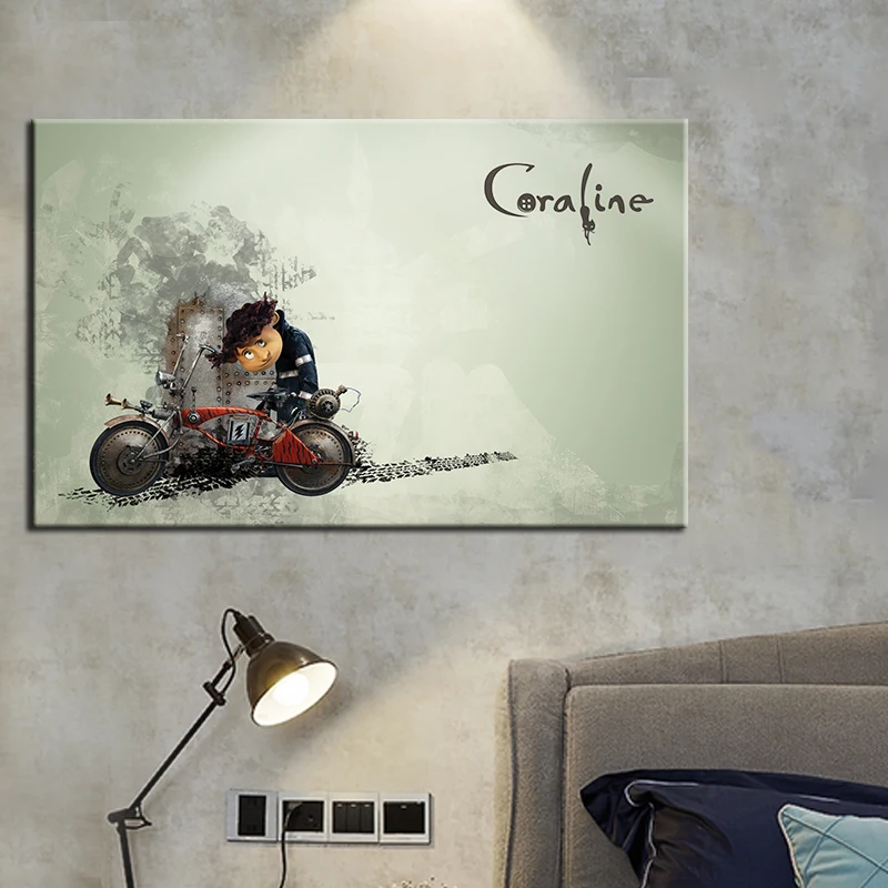 Аниме постеры coraline модульные картины DIY картина маслом по номерам настенные художественные холст картины украшения спальни