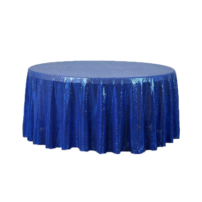 New classical sequin table cloth round silver tablecloths for wedding banquet | Дом и сад