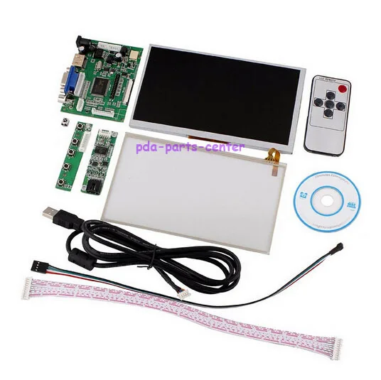 Сенсорный ЖК дисплей Tontec AT070TN90 7 дюймов Raspberry Pi TFT монитор с сенсорным экраном HDMI VGA