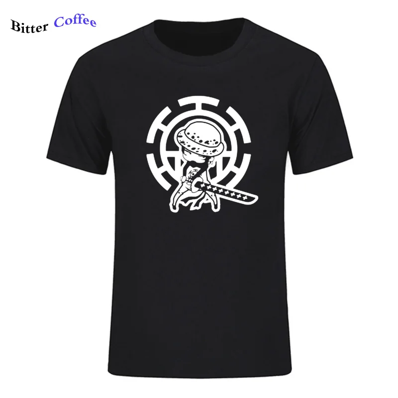 

Trafalgar Law t shirt One Piece T Shirt For Men Harajuku Homme Tee Shirt Japan anime Tees Summer Hot Sale Short-sleeved T-Shirt