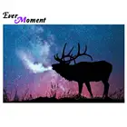 Когда-нибудь момент алмазов картина Картина с оленем из Стразы Вышивка крестом, украшения дома подарок 5D Алмазная вышивка продажи S2F1398