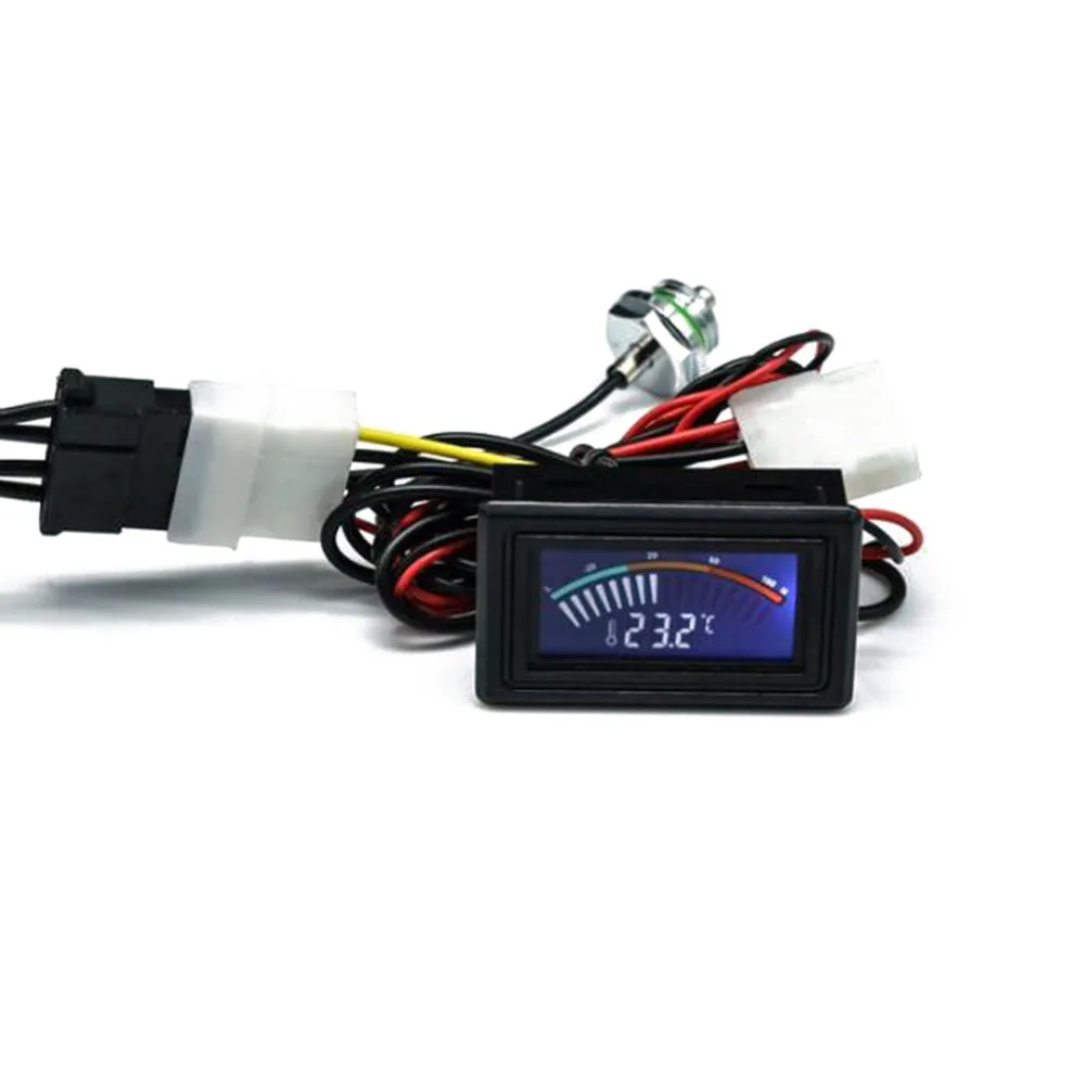 G1/4 the Display with Thermometer Digital For Water Liquid Cooler System CPU fitting | Компьютеры и офис