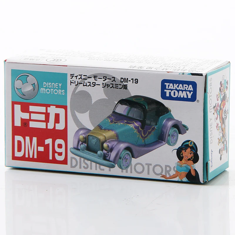 Takara Tomy Tomica Disney моторы мечта Звезда DM 19 Принцесса Жасмин 7 см с металлическими