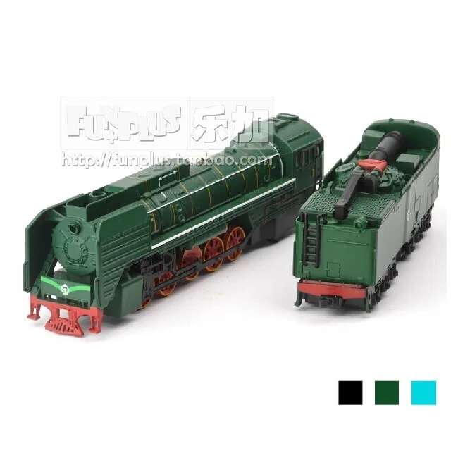 Высококлассная модель игрушек: Европейский ретро паровой Поезд Локомотив 1:87