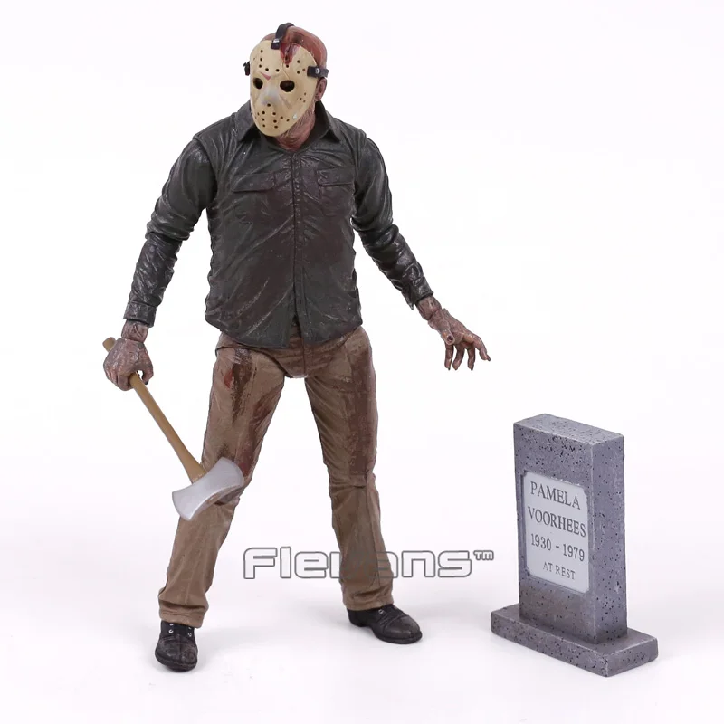 2009 Deluxe Edition NECA Figure Friday 13 Джейсон Вурхиз экшн-фигурка ПВХ ужас коллекционные игрушки модель игрушки