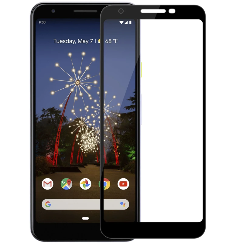 Полное покрытие протектор экрана из закаленного стекла для Google Pixel 3a/Pixel 3a XL NILLKIN Amazing CP+ защитное стекло