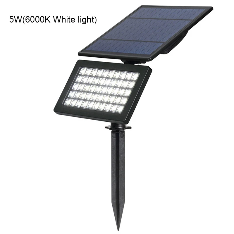 50LED солнечный свет, наружное освещение, садовая декоративная лампа для сада, водонепроницаемая домашняя дорожка, настенная лампа