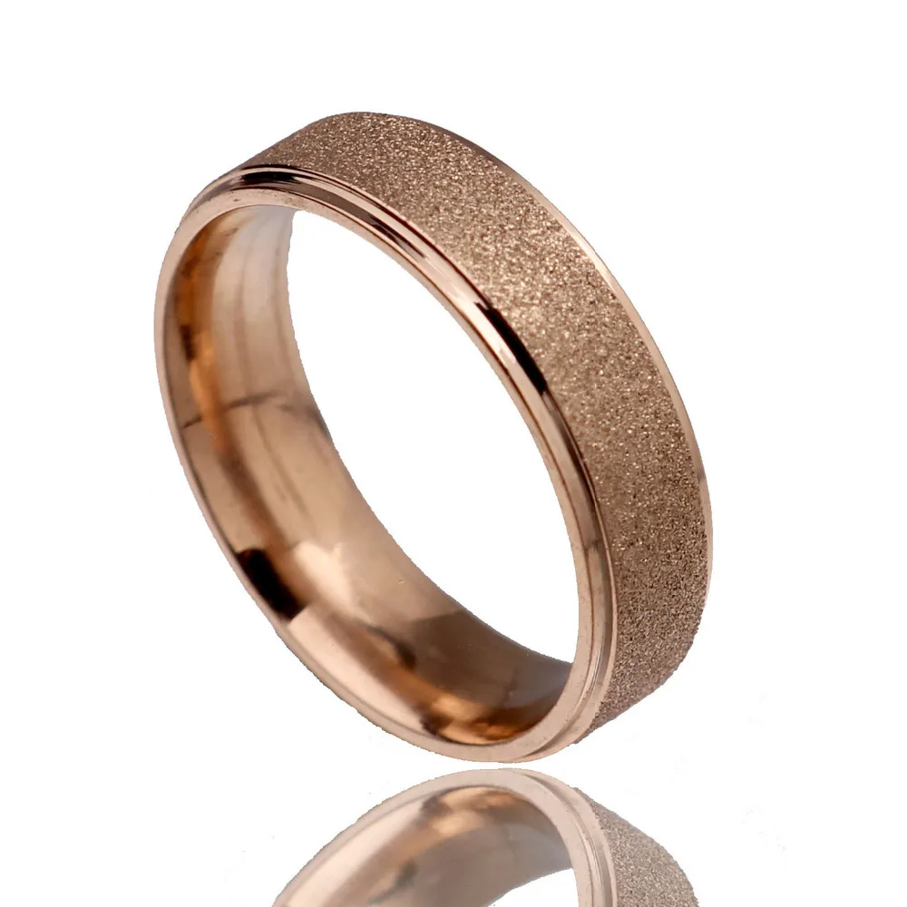 MOREDEAR титановые парные кольца винтажное матовое обручальное кольцо из розового