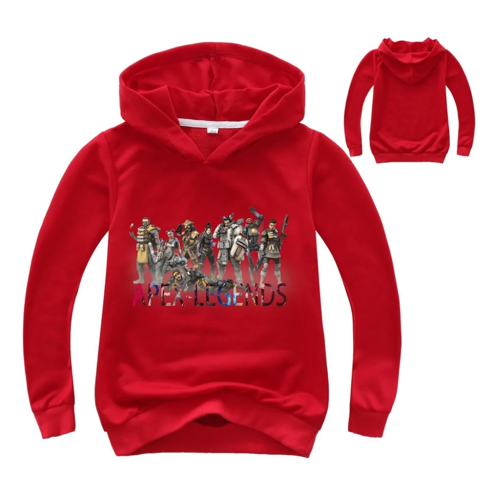 2019 Новое поступление детская одежда с персонажами из игры Apex Legends толстовка