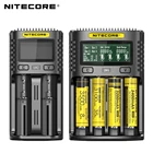 Зарядное устройство Nitecore UM4, UM2, контур интеллектуального управления, для батарей AAAAA, 18650, 21700, 26650