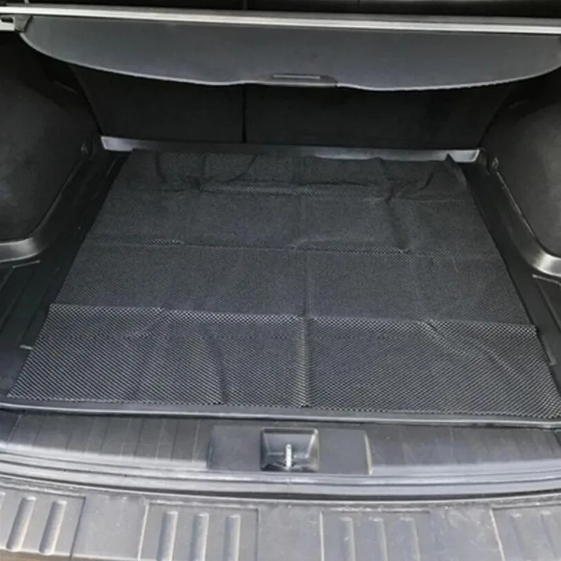 

Tonlinker 2018 New Universal Can be cut or folded Car Roof Cargo Bag Non-slip Shockproof Protective Grid Mat Size 100*90 cm