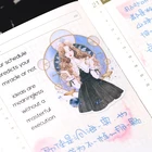 15 шт., стикеры из материала Созвездие для девочек, скрапбукинг, литература и искусство, персонажи, декоративные мобильный телефон наклейки