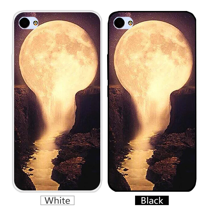 5.0 inches For Meizu U10 Case Luxury Soft Silicone Sunrise Back Cover for Capa Funda U 10 Coque |