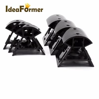 3d printer plastic material black vertex corners 3pcs bottom3pcs top kossel reprap 3d printer parts 2020 profile high quality