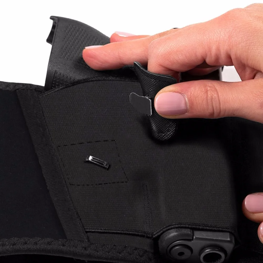 Универсальная правая/левая рука тактическая Брюшная лента кобура для Glock 17 19 22 серии и большинства пистолетных пистолетов 2 в 1 комбо