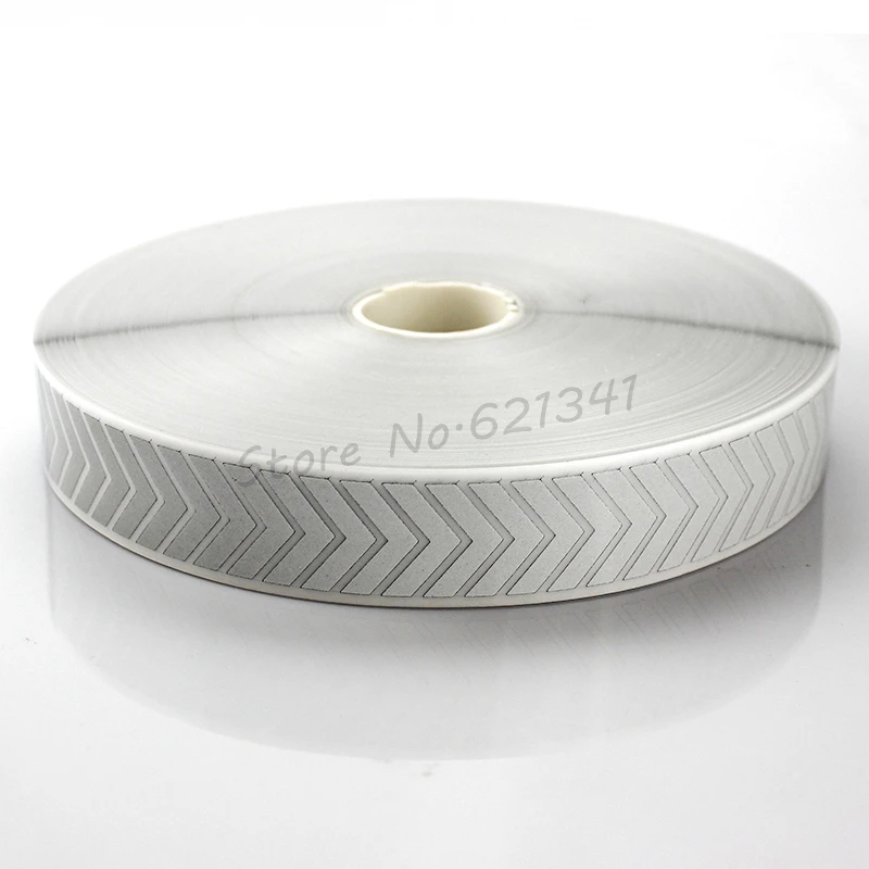 Безопасная Серебристая Светоотражающая самодельная лента с высокой видимостью