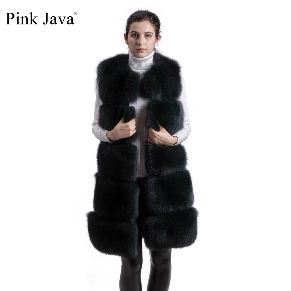 Новое поступление 2016 высокое качество розовый java QC8034 Длинный жилет из