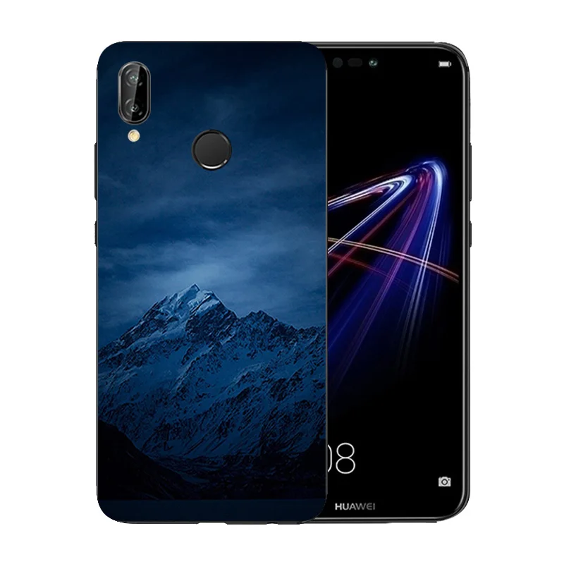 Задний Чехол для Huawei P20 Lite противоударный чехол 5 84 дюймов nova 3e с ландшафтным