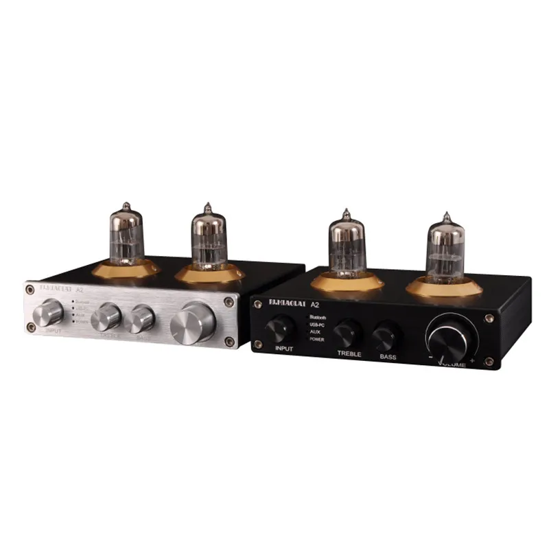 A2 DC12V DIY усилитель звука BTM303 QCC3003 Bluetooth 5 0 6N3 ламповый Предварительный с