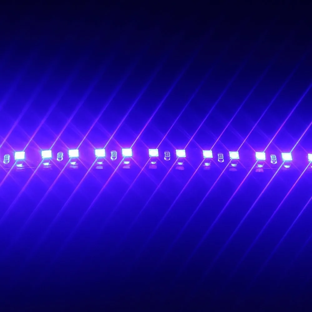 50PCS 30CM 32 LED 3528 1210 Car Flexible Strip Lamps Lights Blue Green Red White Yellow Pink RGB Color Decorate DRL Lamp | Автомобили и