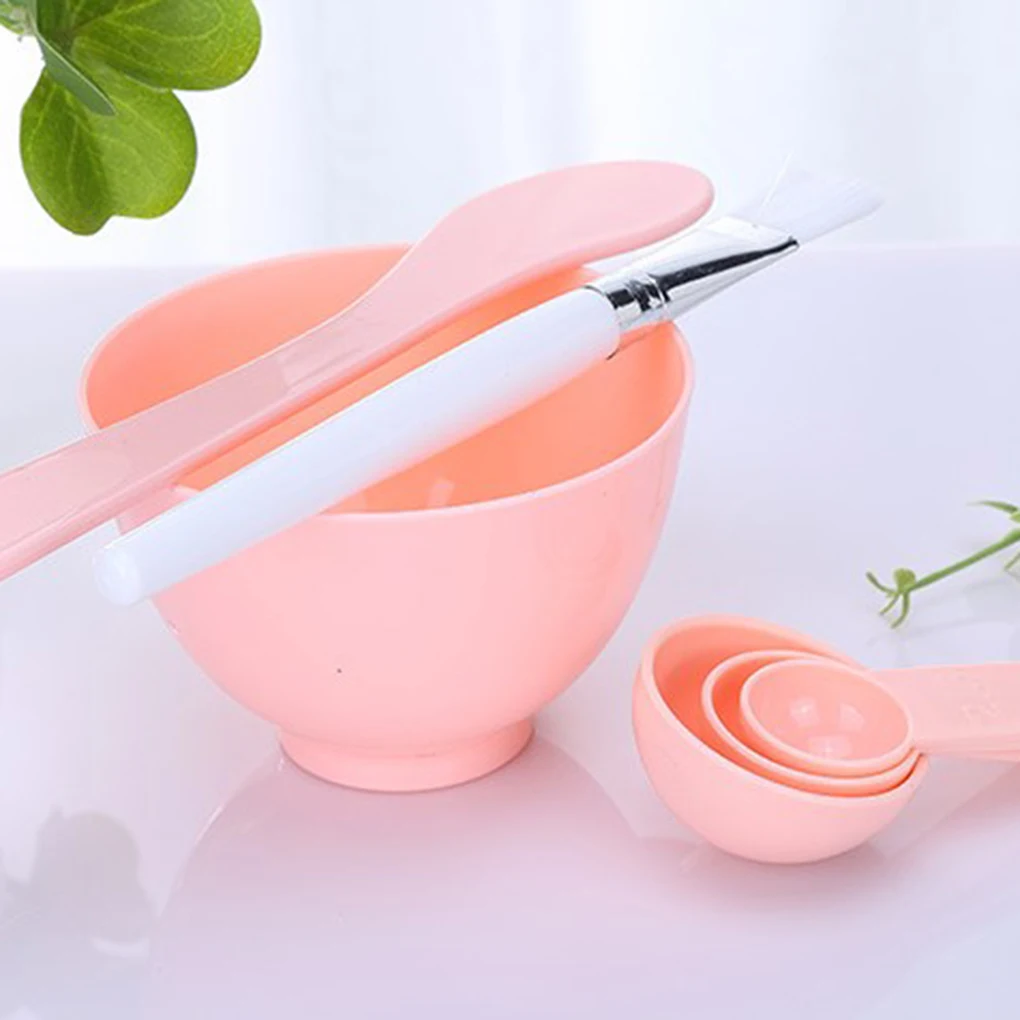 6 шт./компл. пластиковая DIY косметическая маска для лица миска женщин дамский