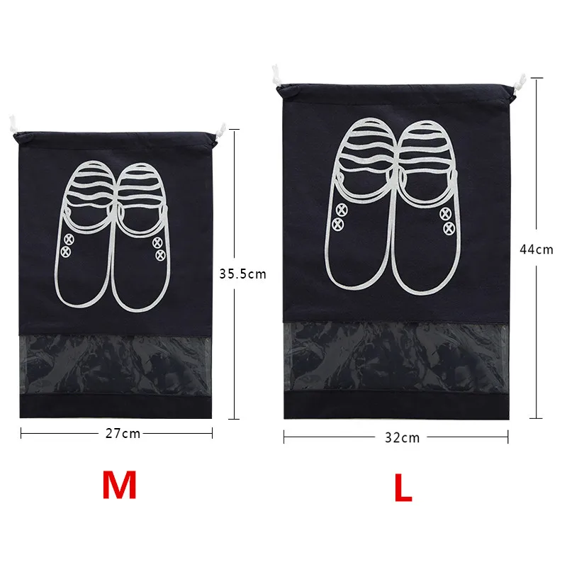 2 шт./компл. сумка для путешествий на шнурке багажа женская обувь нижнее белье