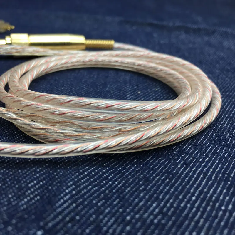 Сменный кабель Newst для наушников Sennheiser HD25 HD650 1 2 HD600 Аудиокабели 6N посеребренный