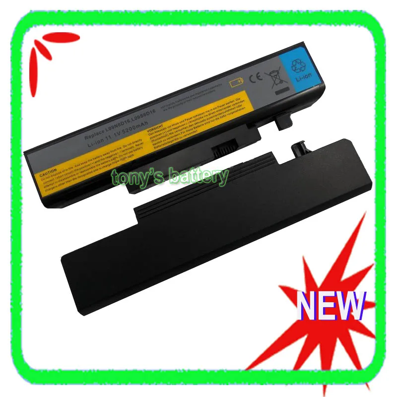 

5200mah Battery for Lenovo IdeaPad Y460 Y560 Y460A Y460N Y560G B560 V560 L09N6D16 L09S6D16 L10L6Y01 L10N6Y01