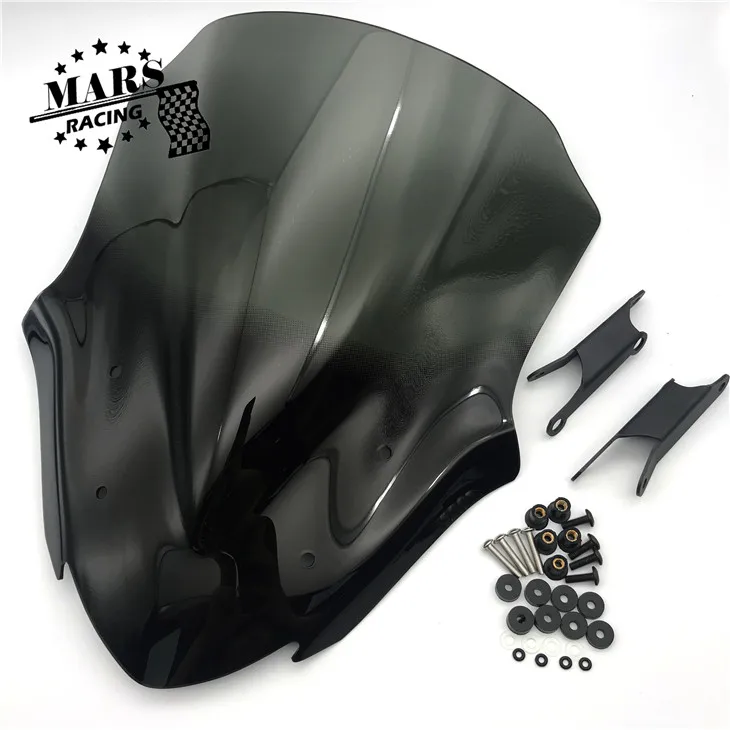 Лобовое стекло для мотоцикла козырек Kawasaki Z900 2017 2018 17 18 новый стиль двойной