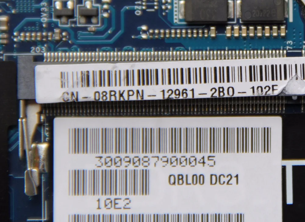 Оригинальная материнская плата RKPN 8RKPN для ноутбука DELL XPS L521X QBL00 со стандартным ЦПУ