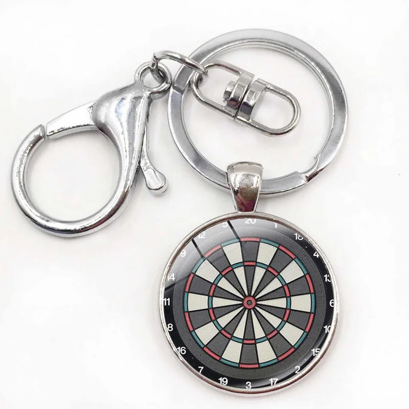 Винтажный Dartboard брелок ювелирный для дротиков игровой брелок-дротик держатель