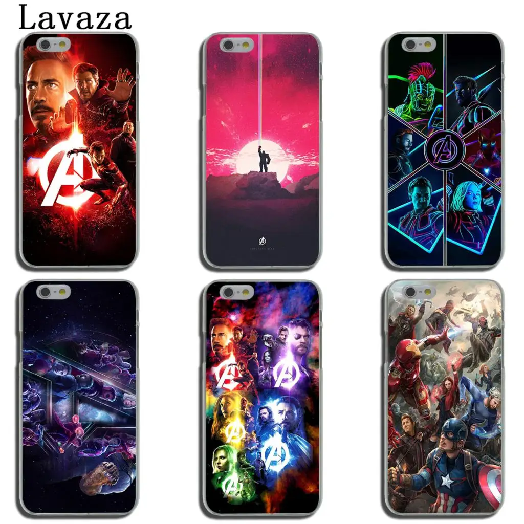Чехол для телефона Lavaza Marvel, Мстители, Бесконечная война, танос, чехол для телефона для iPhone XR X XS 11 Pro Max 10 7 8 6 6S 5 5S SE 4 4S