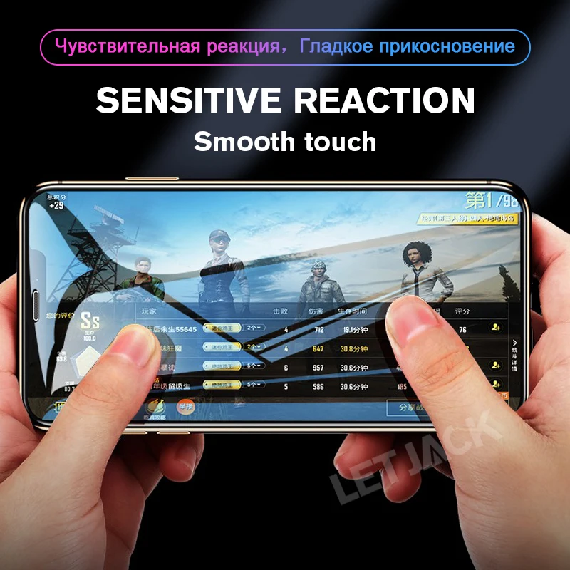 Защитное стекло закаленное 11D для IPhone X XS XR 6 6s 7 8 Plus MAX|Защитные стёкла и плёнки