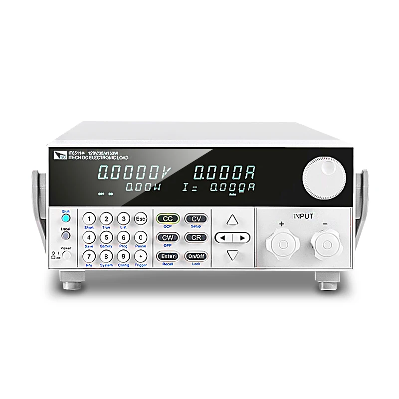 

ITECH IT8511A+ single-channel programmable DC electronic loads 150V/30A/150W Short Circuit & Battery Test Instrumetation