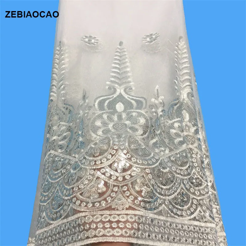 2019 Latest French Laces Fabrics High Quality Tulle African Fabric For Wedding Nigerian Lace Material free shipping | Дом и сад