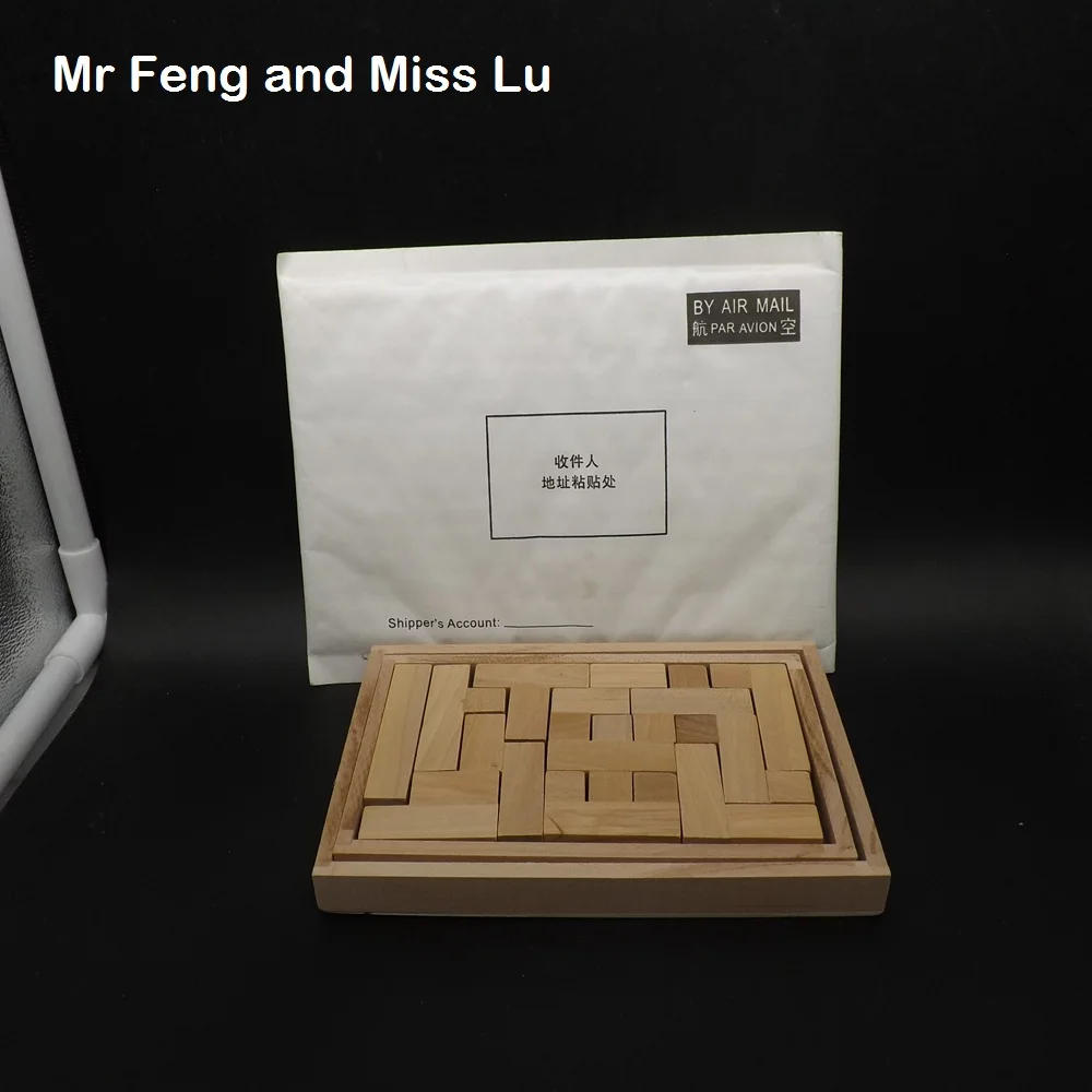 Оригинальная деревянная головоломка тетрис сборная игра Брайана гаджет для