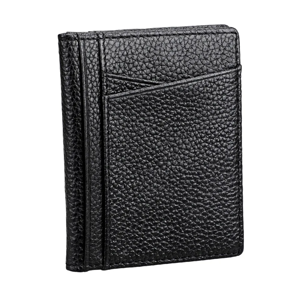 CUIKCA High quality Split leather card wallets fashion men holder purse credit case FGS365 | Багаж и сумки