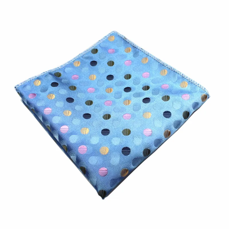 Клетчатые шелковые тканые носовые платки с узором пейсли Hanky мужские деловые повседневные квадратные карманы платок свадебные носовые платки