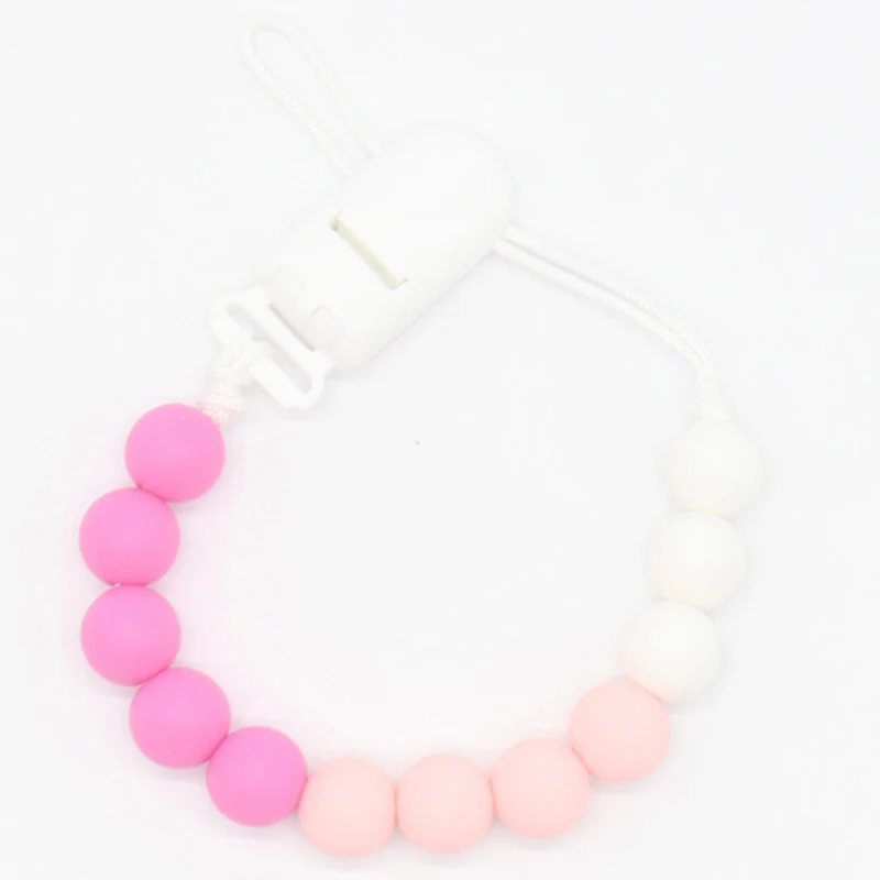 Пустышка для кормления зажим соски карамельного цвета держатель прорезывания