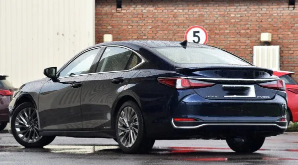 Синий Спойлер для LEXUS ES Z10,,, ES250, ES300, ES200, спойлер, высокое качество, АБС-пластик, заднее крыло, грунтовка, цветной спойлер - Цвет: Синий