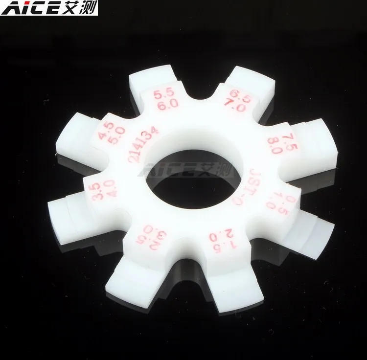 Дисковый планшетовый/восьмиугольный Штекерный калибр круглый пластиковый