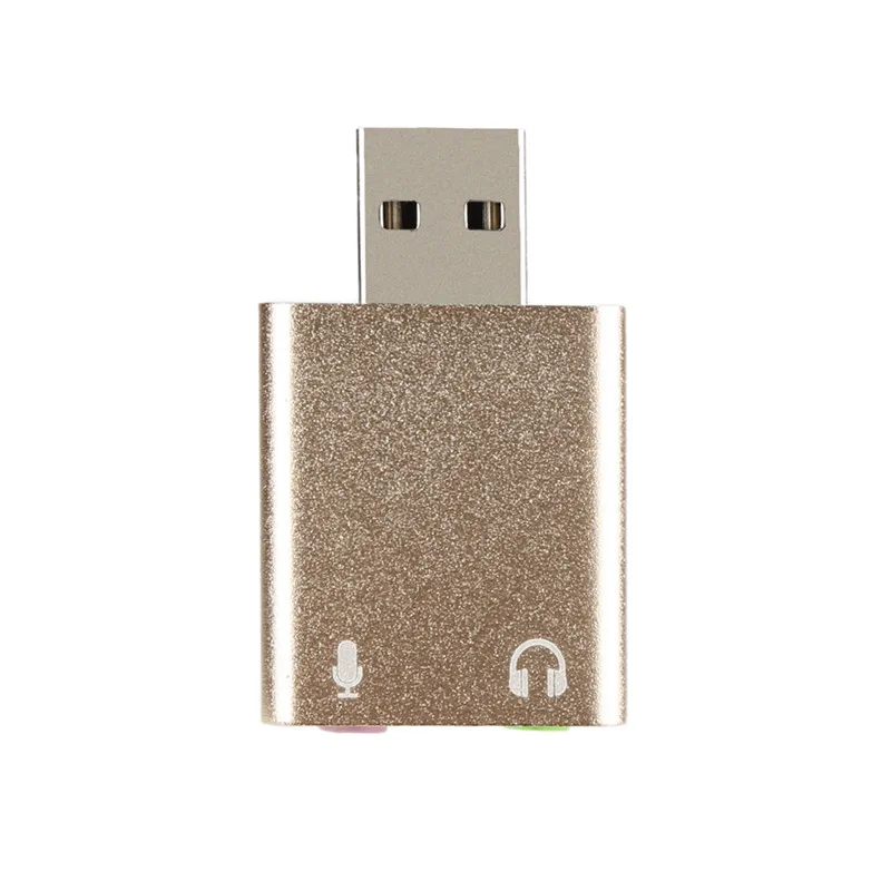 Centechia алюминиевый сплав тонкий высокопроизводительный 3D стерео 7 1 каналов USB